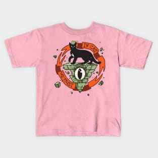 In Cat We Trust Kids T-Shirt